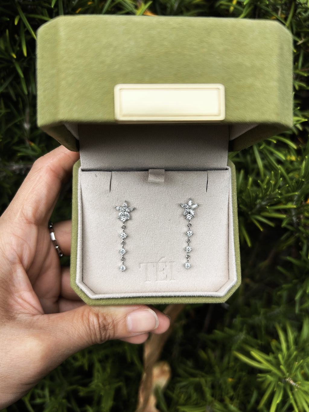 Flower Duo Earrings