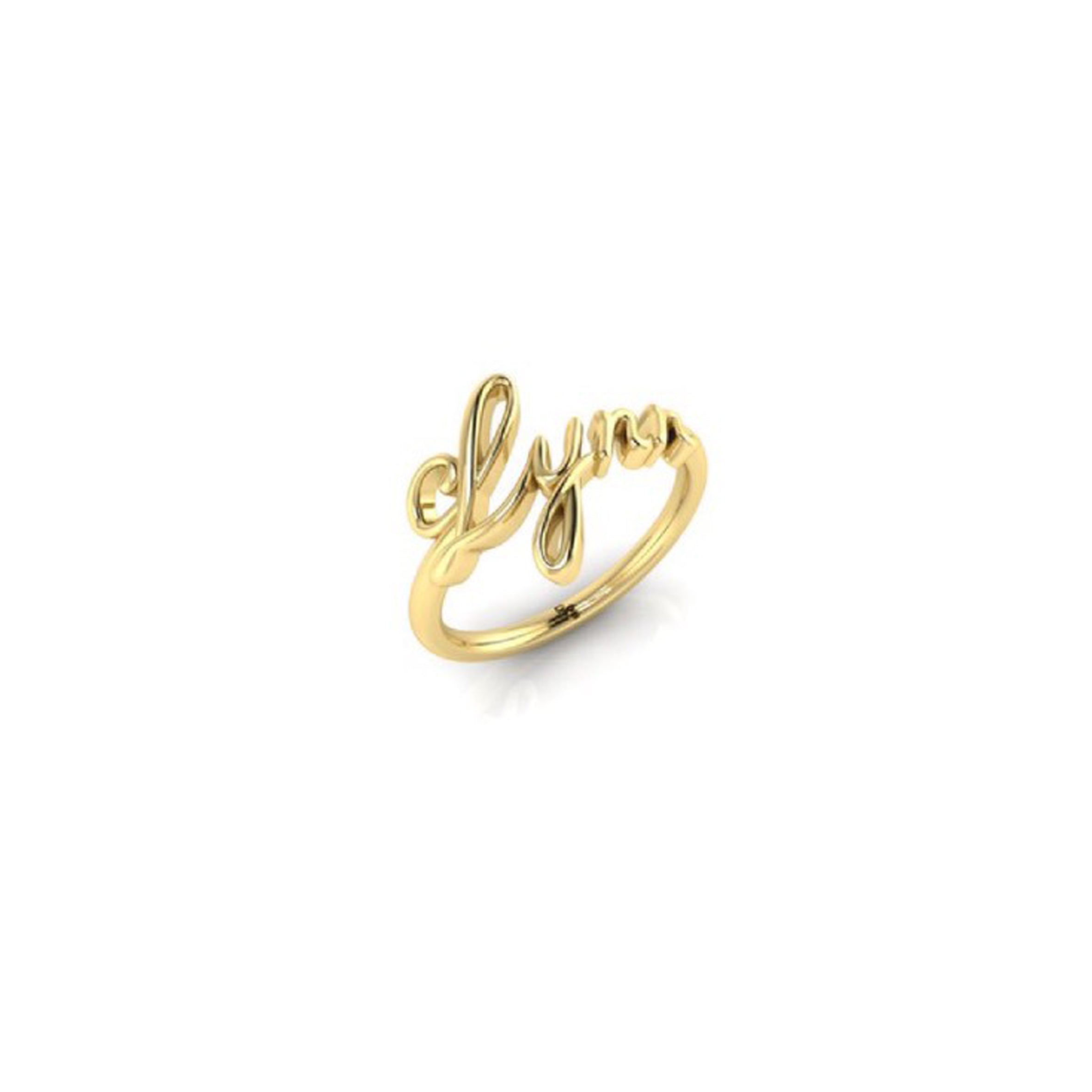 Name Yours, Love Yours Ring - Silver Edition