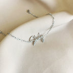 Name Yours, Love Yours Necklace & Bracelet - Zodiac Silver