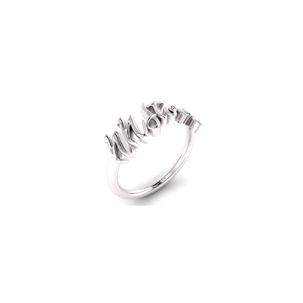 Name Yours, Love Yours Ring - Silver Edition