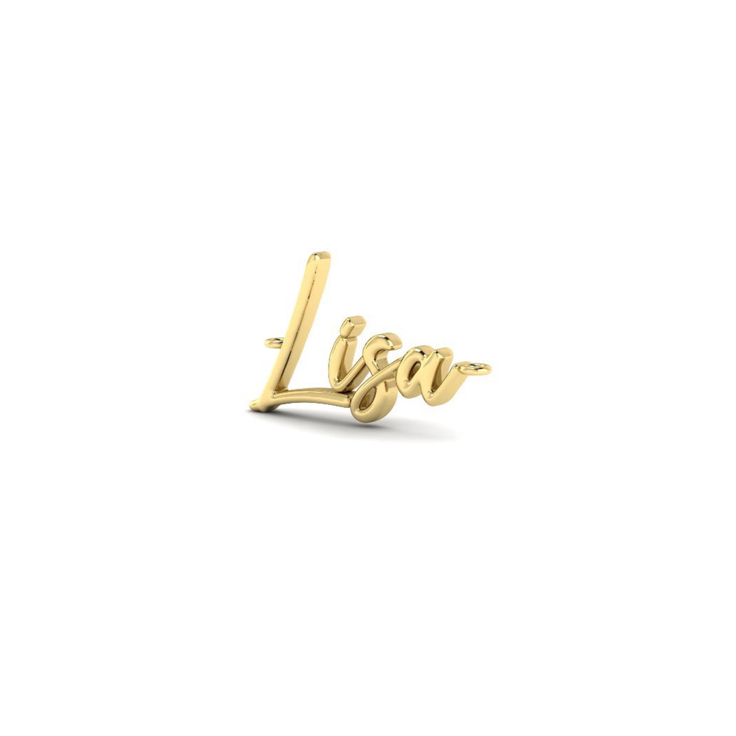 Own Your Name Bracelet – Zodiac Silver with Hammered Chain