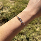 Own Your Name Bracelet – Zodiac Silver with Small Chain