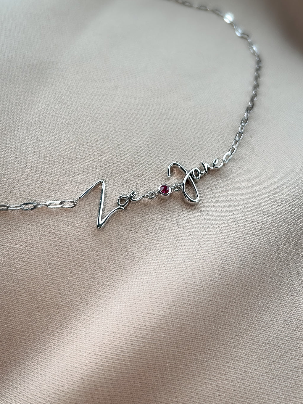 Sparkling Letters with Diamond 0.05-0.15 ct