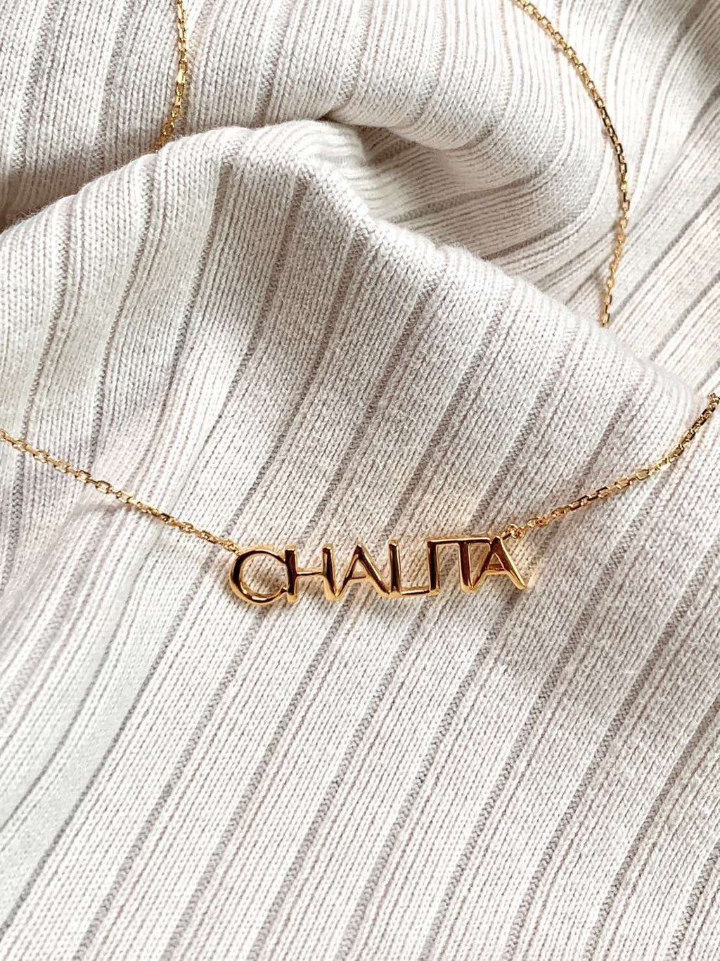 Own Your Name Necklace – Zodiac Silver with Small Chain