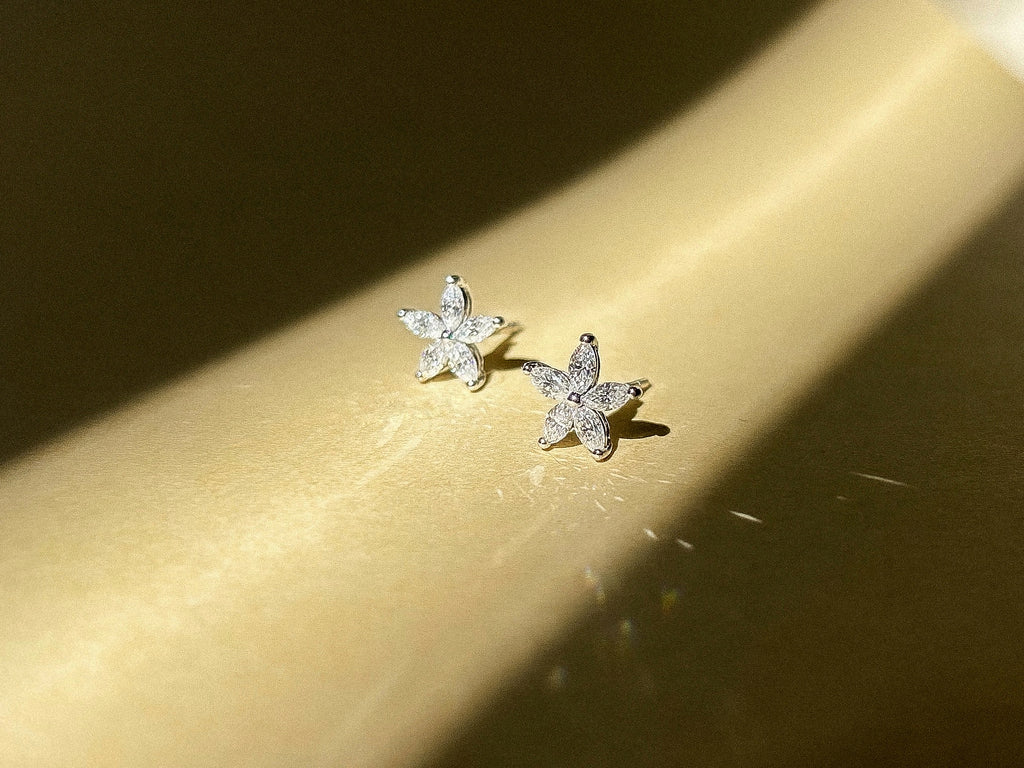Flower Duo Earrings