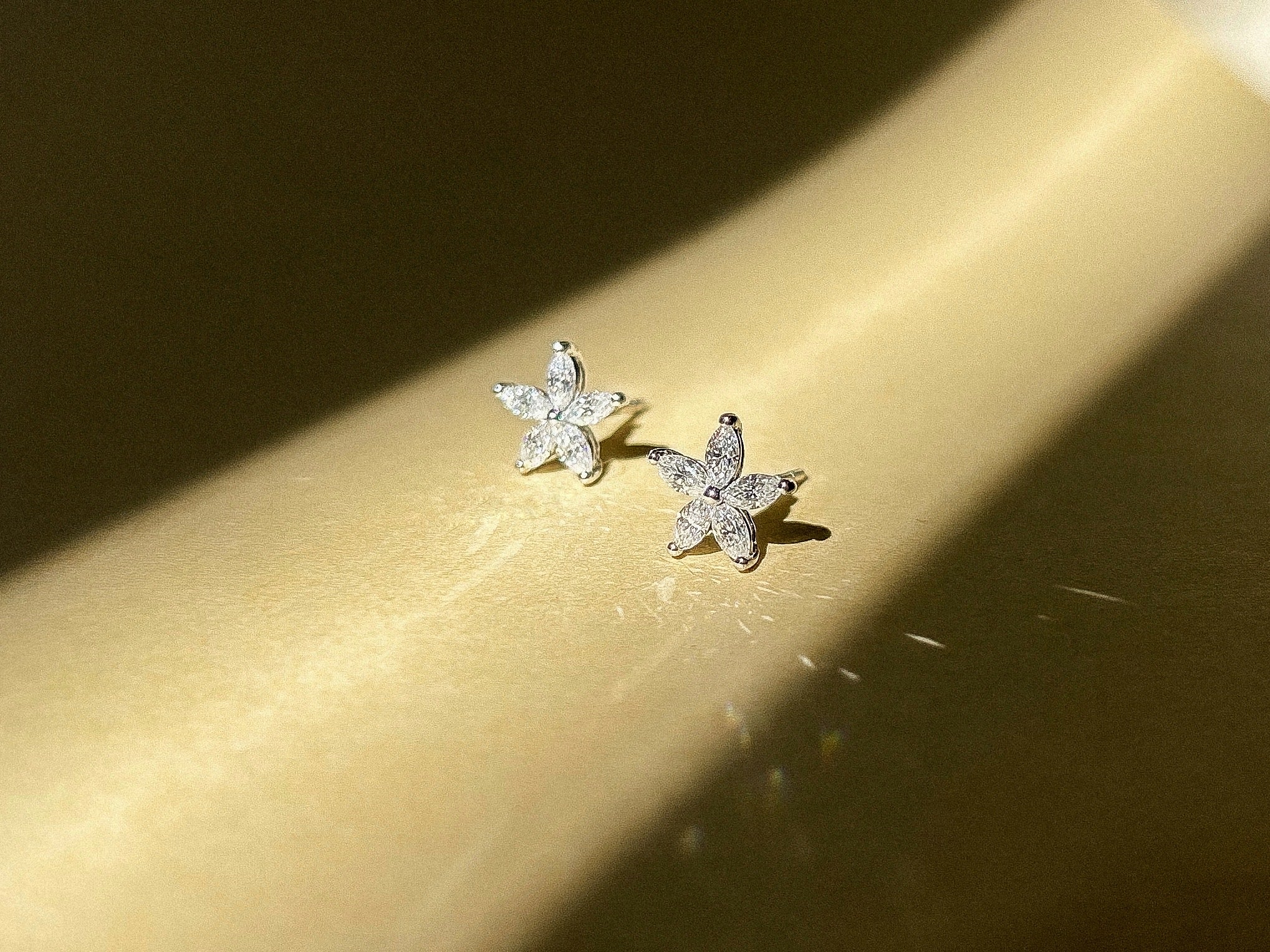 Flower Duo Earrings