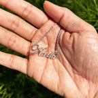 Own Your Name Necklace – Zodiac Silver with Small Chain