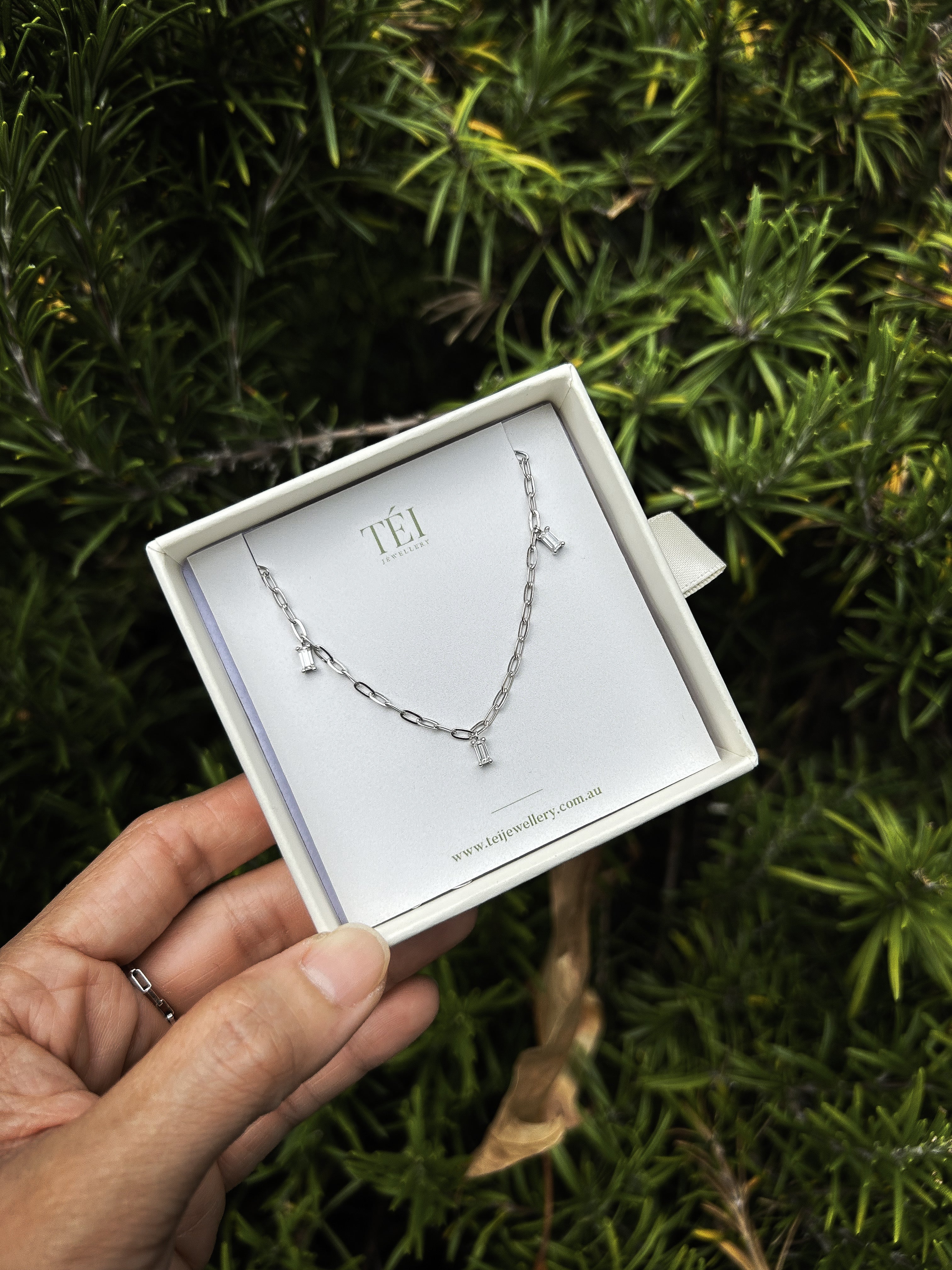 Shimmer Line Baguette Diamond