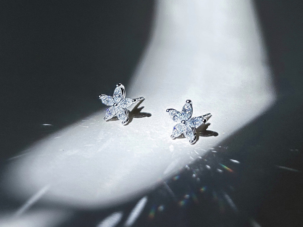 Flower Duo Earrings