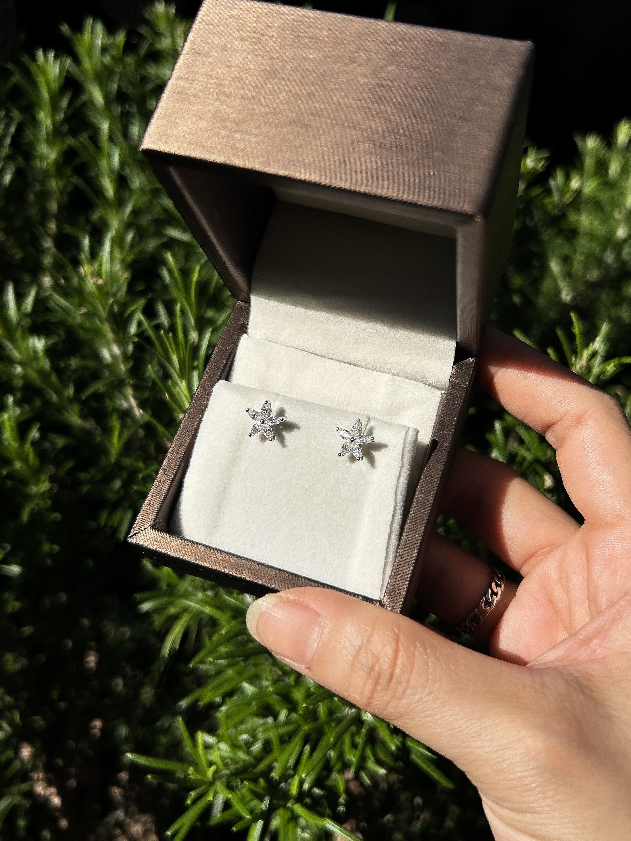 Flower Duo Earrings