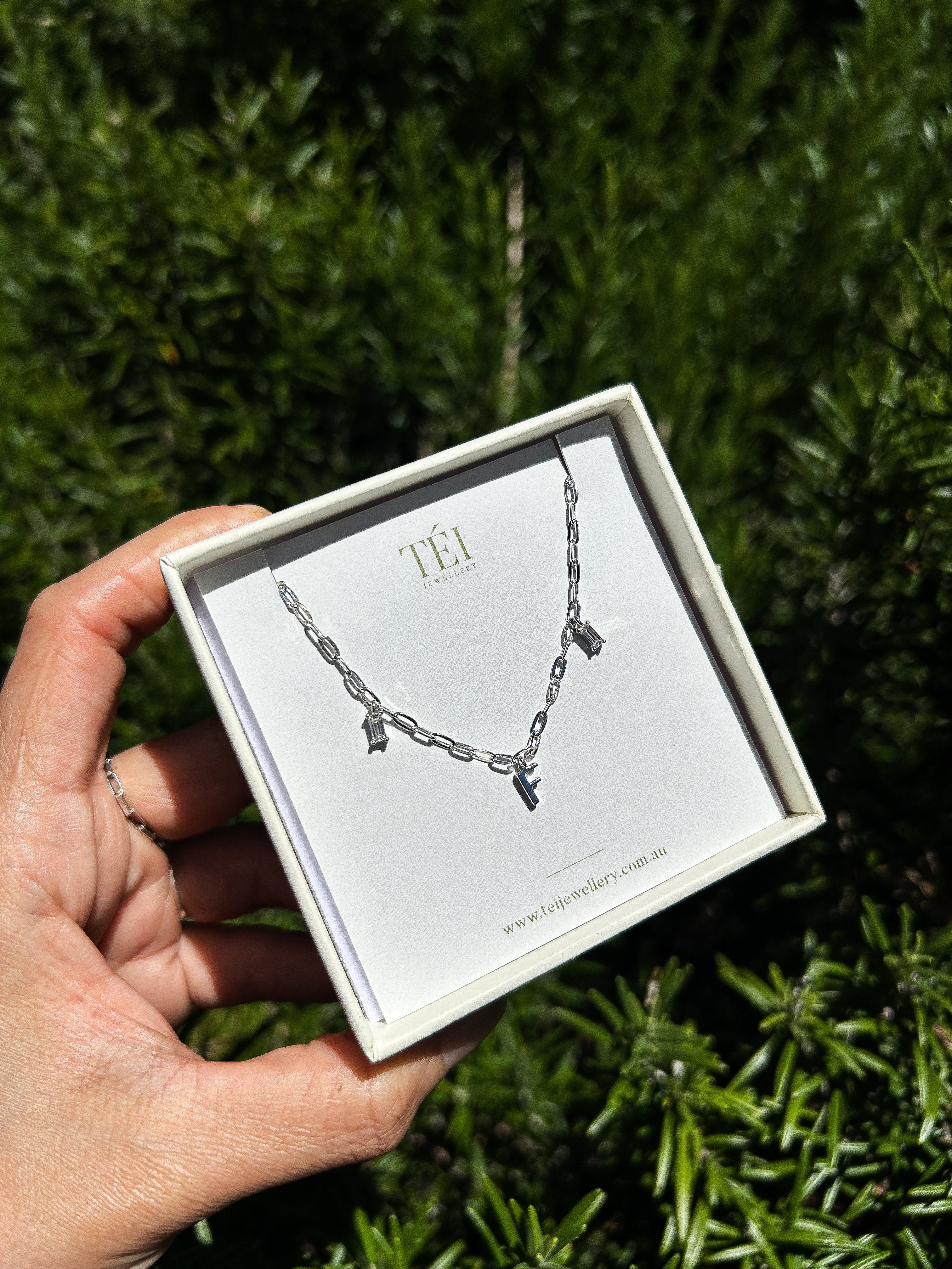 Letter of Love with Baguette Diamond