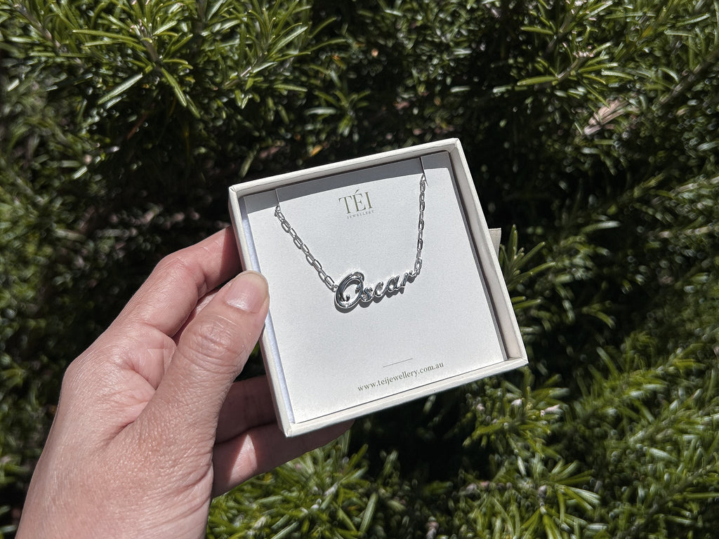 Name Yours, Love Yours Necklace & Bracelet - Zodiac Silver