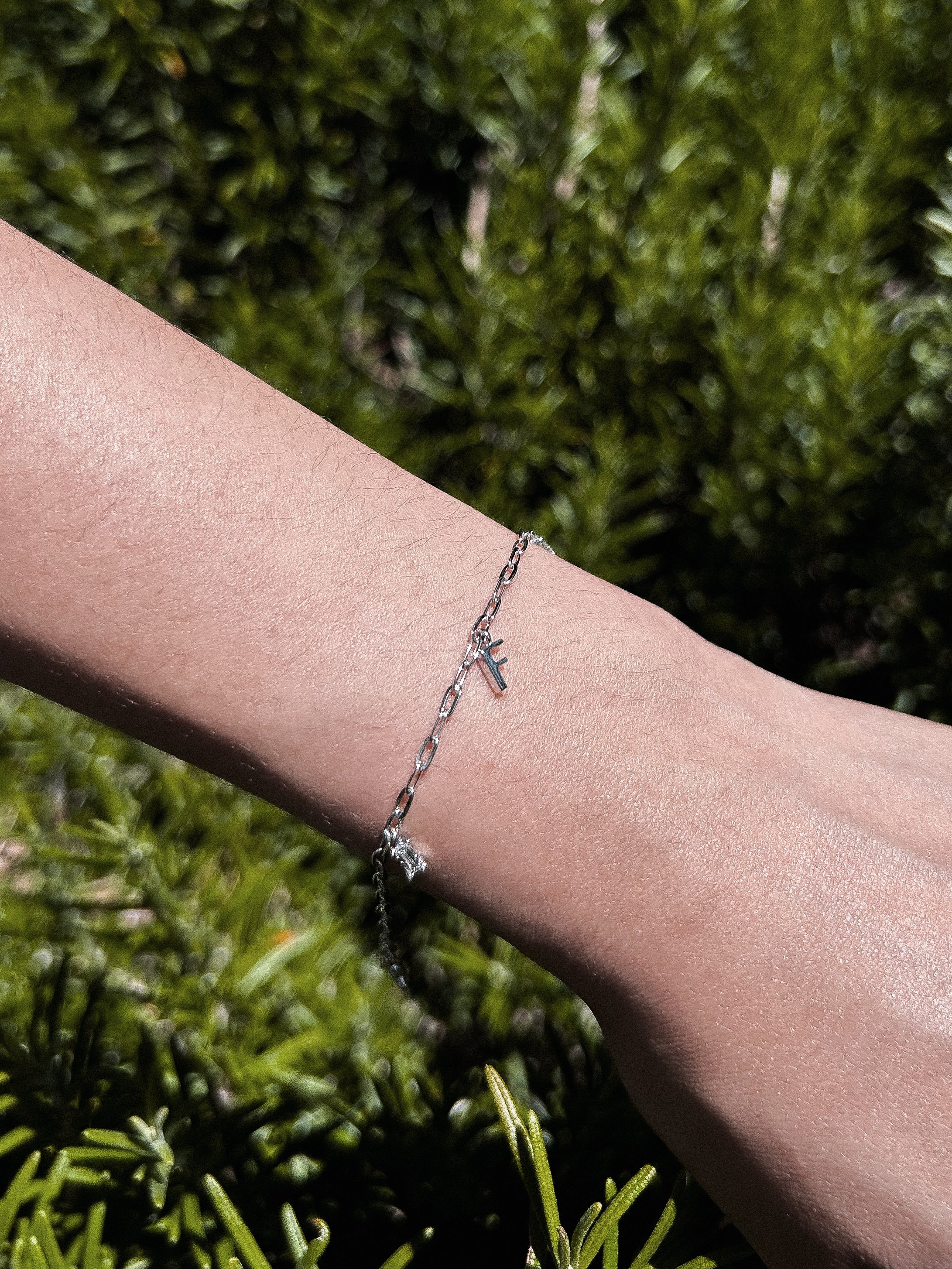 Letter of Love with Baguette Diamond