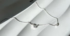 Butterfly Bloom Necklace with Diamond