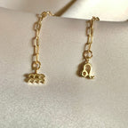 Name Yours, Love Yours Necklace & Bracelet - Zodiac Silver