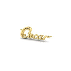 Own Your Name Necklace – Zodiac Silver with Hammered Chain
