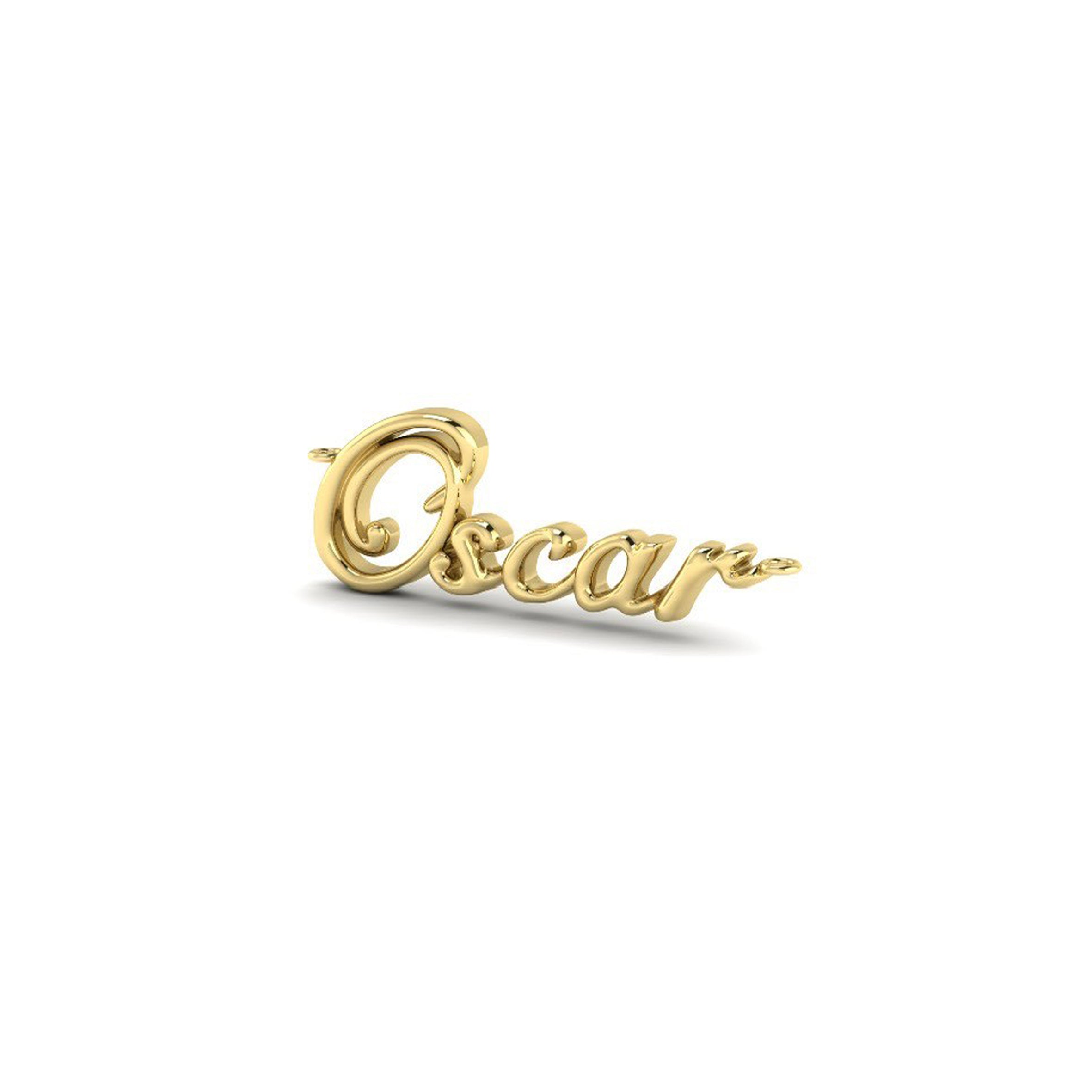Own Your Name Necklace – Zodiac Silver with Hammered Chain