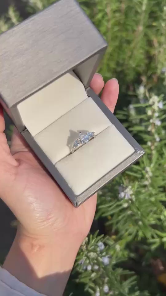 Pears Diamond Wedding Ring
